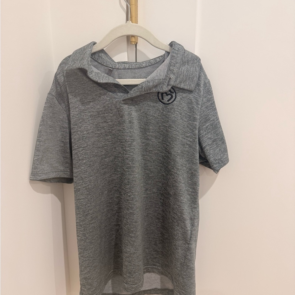 Under Armour Kids Gray Polo Shirt